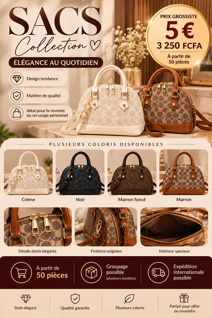 50 sacs + 50 sacs